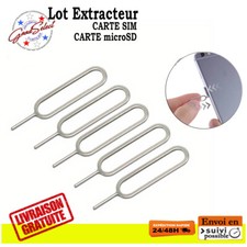 LOT Extracteur CARTE SIM éjecteur expulseur  SAMSUNG / iPHONE / IPAD...