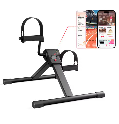 Exercise bike pedals with app - pedals,