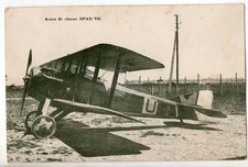 AVIATION @ CARTE POSTALE AVION DE CHASSE SPAD VII @ AIRPLANE @ WWI @ N°239