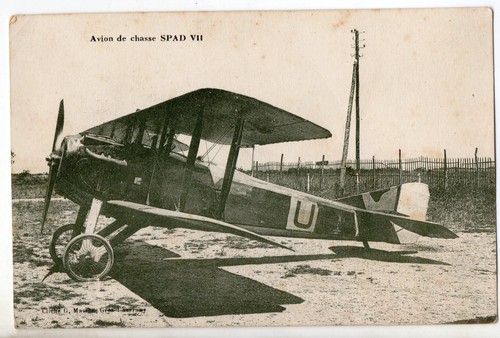 Aviation carte postale avion - @,