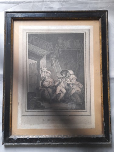 Tableau gravure ancienne - tableau,