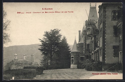 Cpa foix château - foix,, de