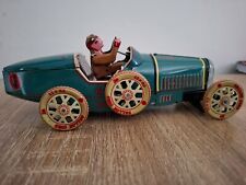 Jouet miniature type  BUGATTI   T-35  RACER avec clé fer peint