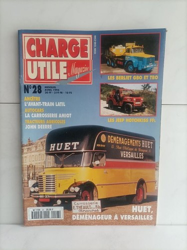 Charge utile berliet - berliet, gbo