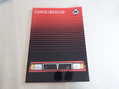Ancienne brochure lancia delta - lancia,