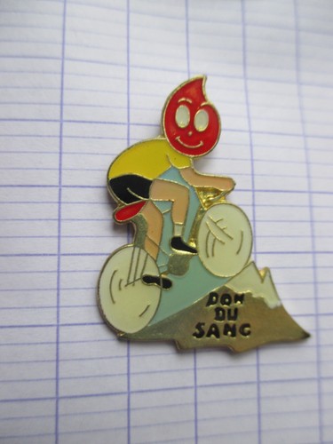 Pin don sang vélo - pin's,