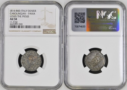 France monnaie carolingienne - -,