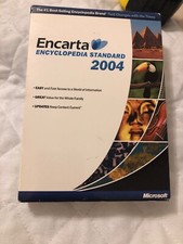 MICROSOFT ENCARTA 2004 ENCYCLOPEDIA STANDARD CD-ROM TRACKING ID SEALED P2643 NEW