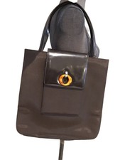 Très Beau Et Authentique Sac Cabas Toile Cuir marron Dior Tbe