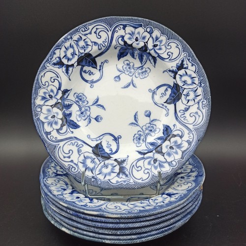 Creil montereau 7 assiettes - creil,