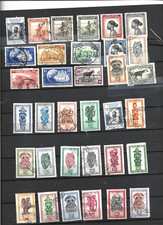 34 TIMBRES CONGO BELGE