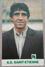 Carte football 1989 1990 ASSE Joueur  BERNARD BOSQUIER  ST Etienne Casino