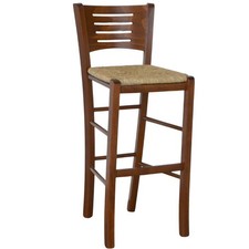 Tabouret Verona En Bois Noyer