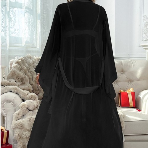 Robe chambre longue - robe, en