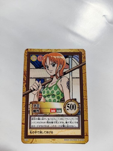 One piece carddass nami magic - piece,