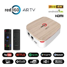 ANDROID SMART BOX OTT PLAYER 4K AIRTV + CLAVIER / TÉLÉCOMMANDE SANS FIL 