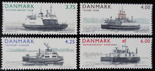 TIMBRES du DANEMARK - BATEAUX
