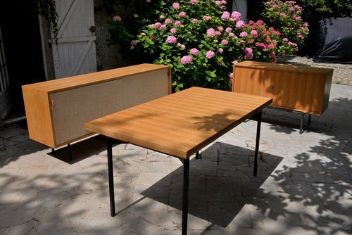 Rare trio meubles knoll - :,