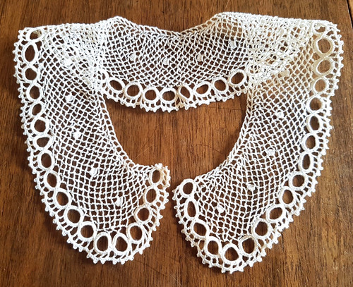 Col ancien dentelle - col,