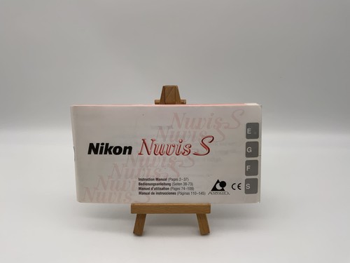 Nikon nuvis manuel - nuvis, s