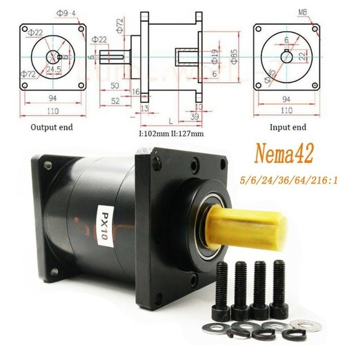 Nema42 planetary gearbox - planetary, gear