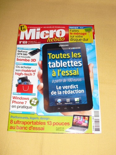 Micro hebdo 659 - hebdo, décembre