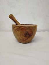Mortier Et Pilon En Bois D’olivier