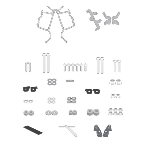Givi plr5127 paire - paire, supports