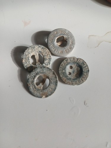 Lot boutons zinc ww1 - boutons,