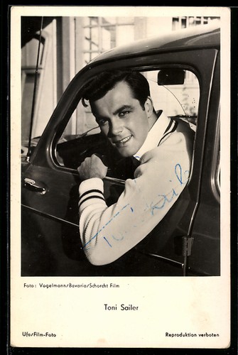 Acteur toni sailer est assis - est,