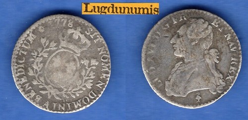 Louis xvi ecu au - xvi, buste