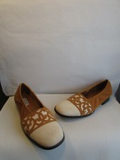 mocassins accessoire diffusion pointure 38,5 daim moutarde t écru