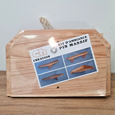 Petite Étagère Murale en Pin Massif Brut - Neuve, CH Création