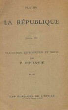 République Livre VII - Platon - V2099520