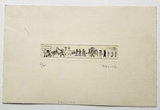 MOHLITZ Philippe - "Noël 44". 20e. Gravure signée.