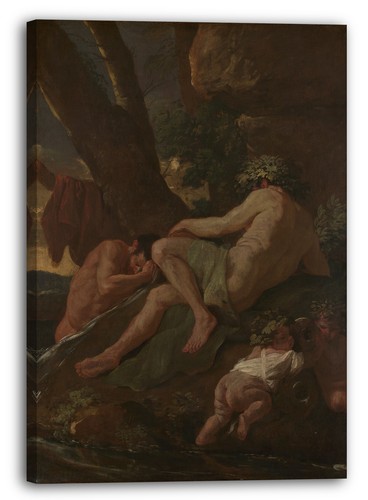 Toile cadres nicolas poussin - toile/cadres,