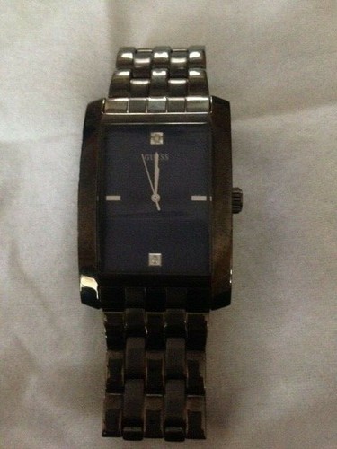 Guess stainless steel quartz - steel,
