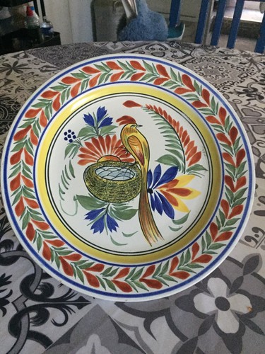 Ancienne assiette décor
