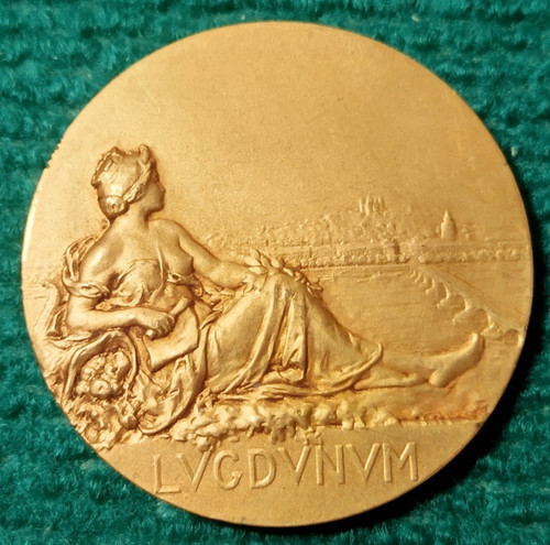 Médaille bronze poinçon - -,