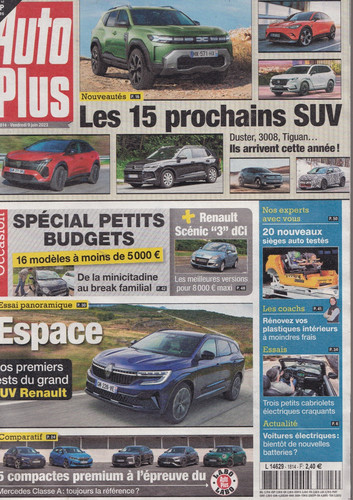 Auto plus 1814 duster - plus, n°1814