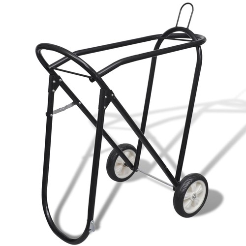 Chariot porte selle pliable