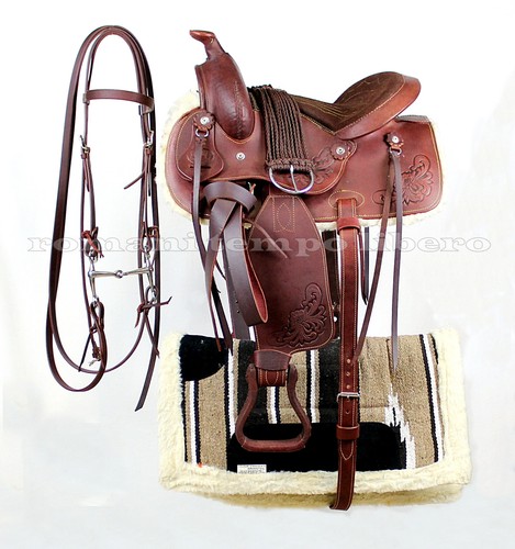 Selle western lakota cuir - western,