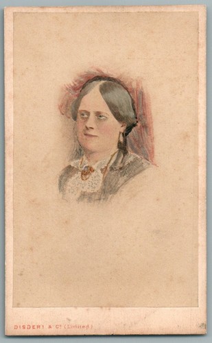 Cdv 1865 portrait une femme - d'une,