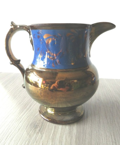 Grand pot lait en faïence - grand,