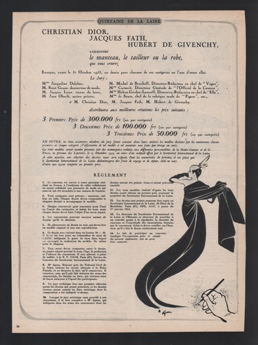 Publicité 1953 concours les - 1953,