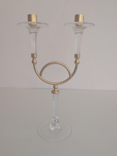Antique glass and brass gold - antique,