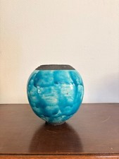 Vase Pot Céramique Raku Terre