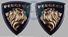 Sticker logo peugeot lion - sticker,