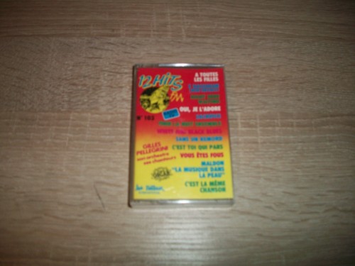 Cassette audio 12 hits - cassette,
