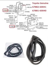 Toyota LandCruiser HZJ 75 78 Jeu de joints de portes de grange OEM...